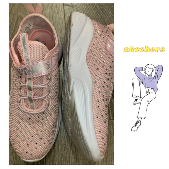 COPY - Skechers Gems Pink Sneaker | kid size 3,5 - Picture 5 of 5